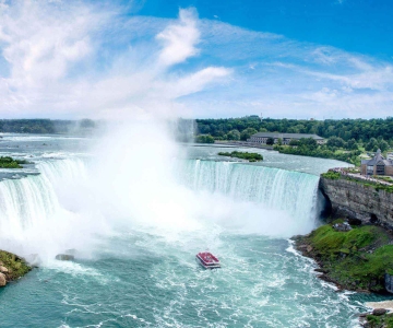 From Toronto: Niagara Falls Day Trip with Cruise Option