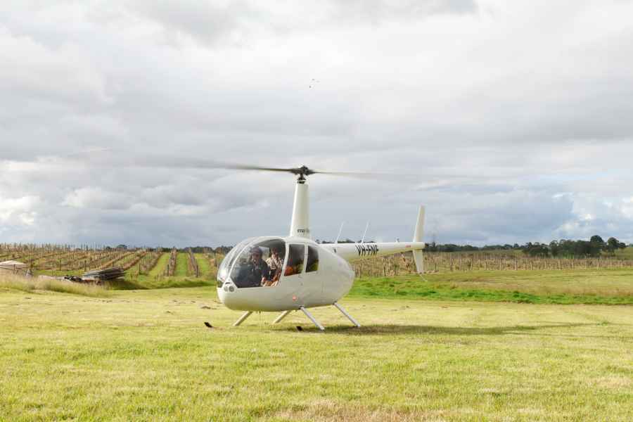 45 Minuten Hubschrauber-Rundflug Hunter Valley