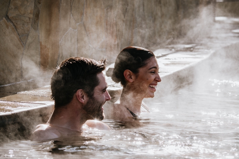 Peninsula Hot Springs: Mittagessen und baden