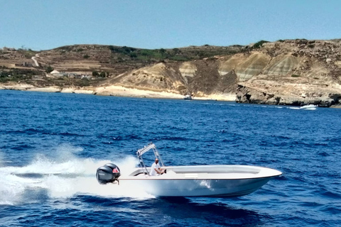 Private speedboat charter for Comino, Gozo, Blue Lagoon