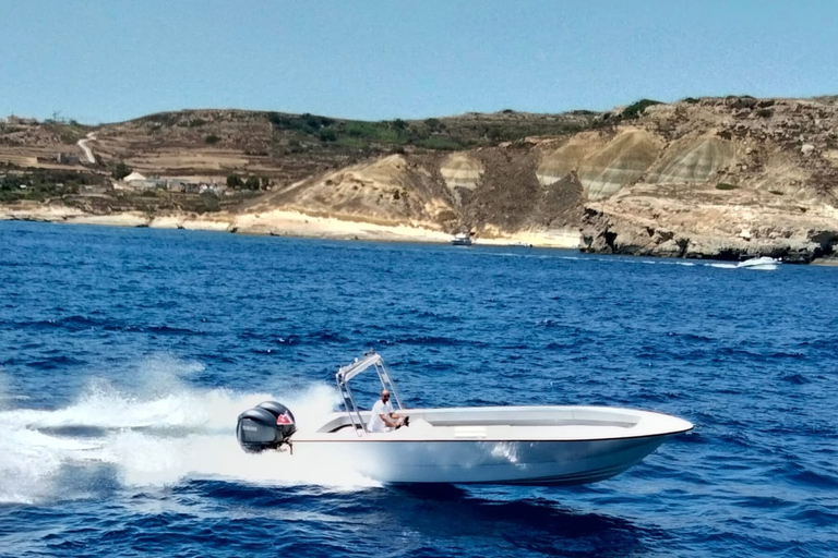 Private speedboat charter for Comino, Gozo, Blue Lagoon