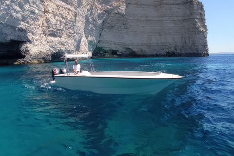 Private speedboat charter for Comino, Gozo, Blue Lagoon