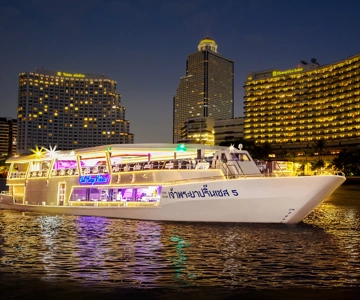 Bangkok: Chao Phraya Princess Dinner Cruise Ticket