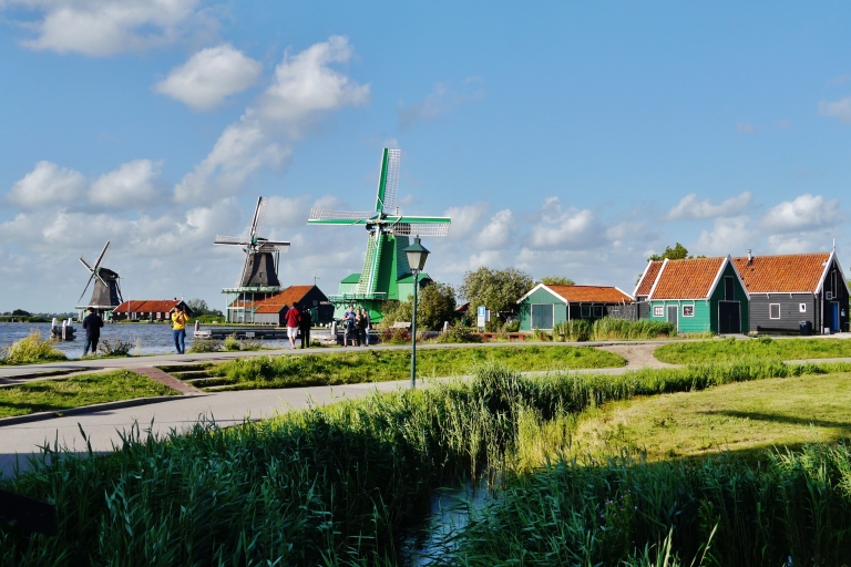 Prywatna wycieczka jednodniowa z Amsterdamu do Rotterdamu i Kinderdijk