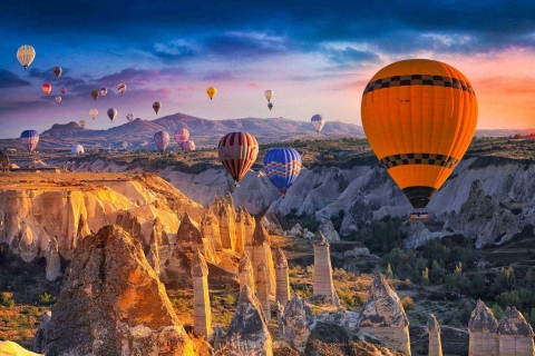 Vanuit Alanya: 2-daagse Cappadocië, grothotel en ballonvaartCave Hotel-optie