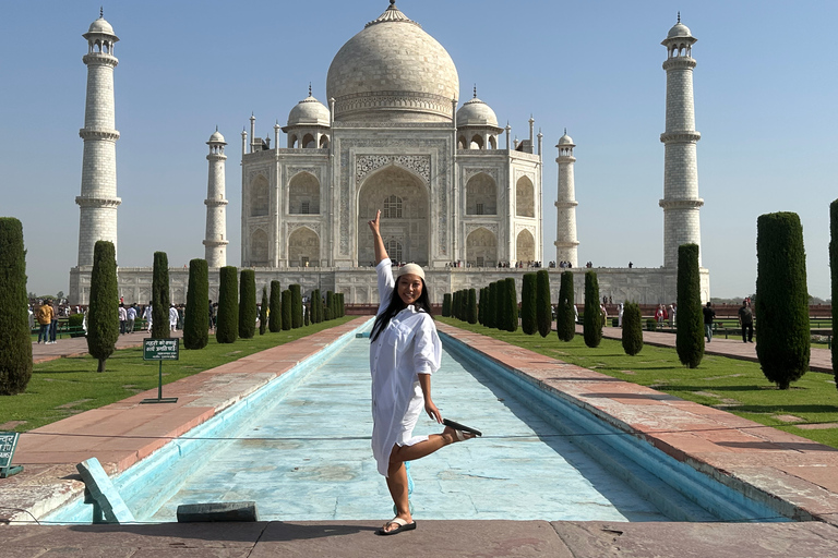 Z Delhi wycieczka Samday Taj Mahal z ekskluzywnymi zdjęciami