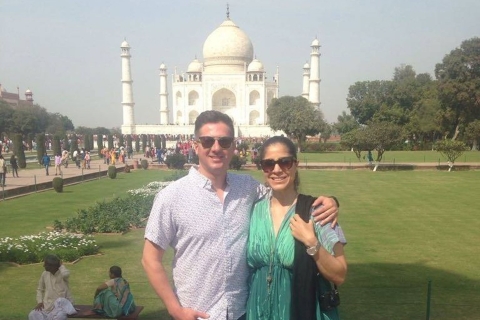 Vanuit Delhi: privétour Taj Mahal bij zonsopgangTour Met Toegangsprijs Met Ontbijt & lunch