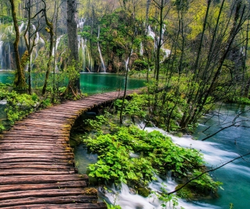 Zadar: Plitvice Lakes Guided Day Tour with Tickets