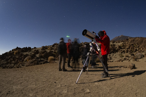 Parc national du Teide : clair de lune et étoiles