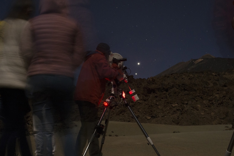 Parc national du Teide : clair de lune et étoiles
