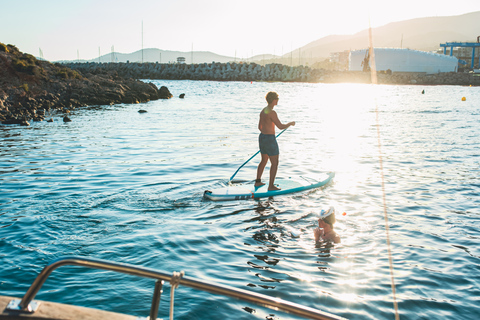 Palma: Private Classic Mallorcan Boat Tou Palma Bay: Cruise to Sea Caves or Calas with tapas & drinks
