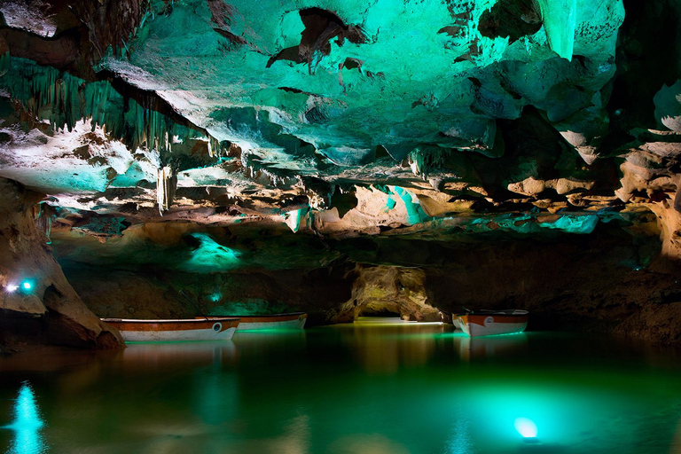 From Valencia: San José Caves with Entry and Boat Tour