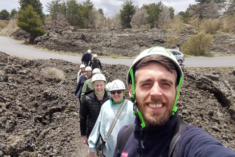 From Catania: Etna Nature and Flavors Half-Day Tour Tour in Spanish