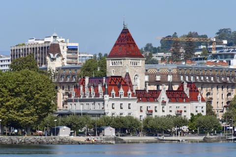 Lausanne (Bezirk Ouchy) Stadtbesichtigung mit Selbstführung