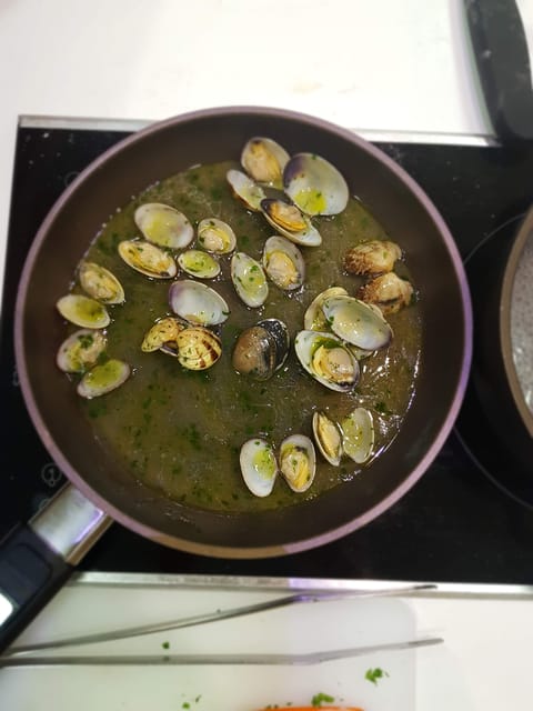 Madlavningskursus I Hjemmelavet Pasta Og Fisk Og Skaldyr Med Middag