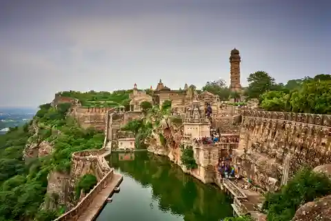Visite Chittorgarh Fort com Pushkar Drop de Udaipur.