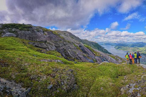 Mountain-climbing adventure in Mosjøen Via Ferrata