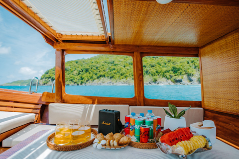 Phuket: Half Day Private Luxury Longtail Boat Island Tour Coral and Promthep Cape (Afternoon)