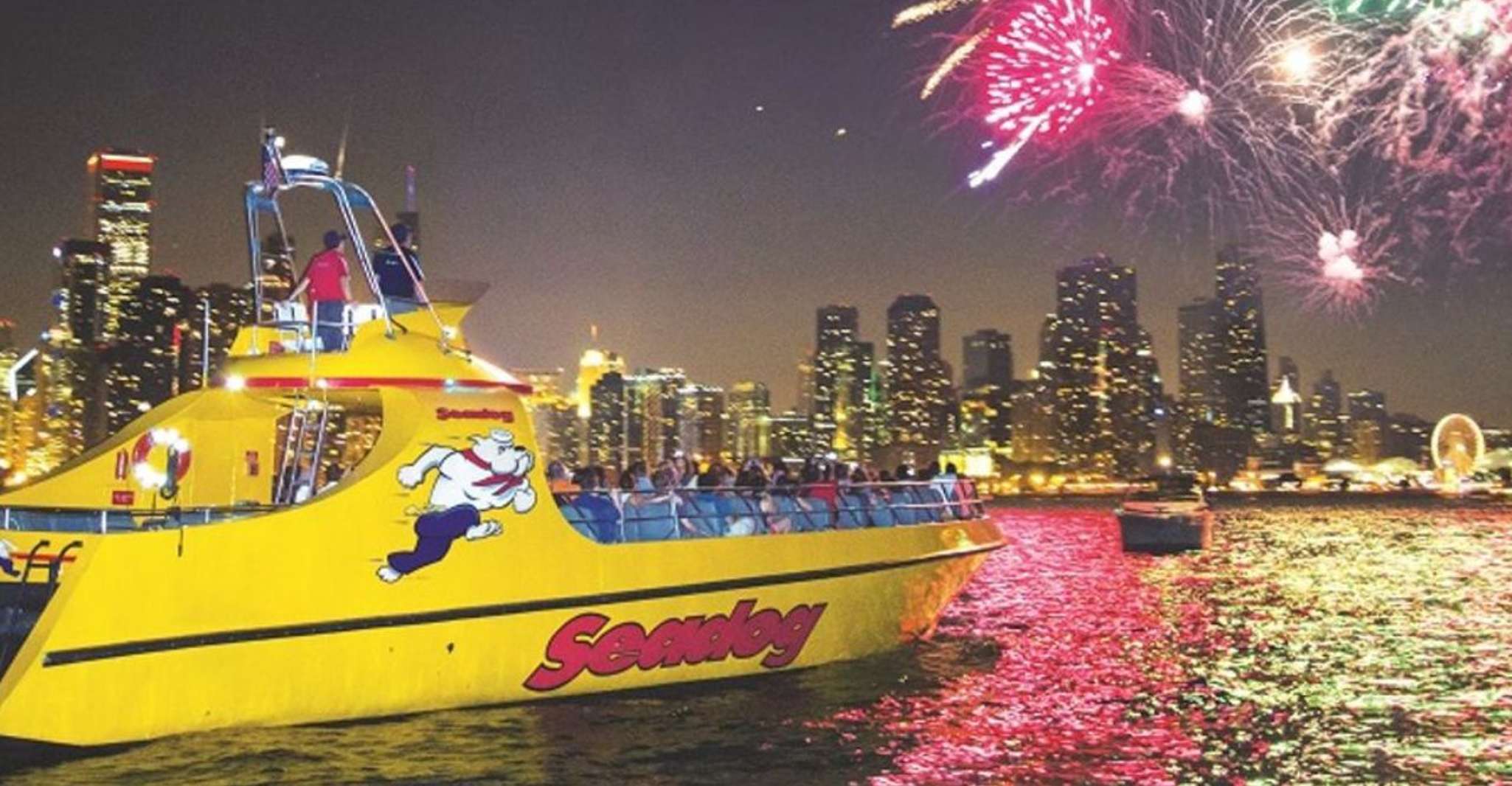 Chicago, Seag Speedboat Crociera Fireworks sul Lago Michigan - Hizvo