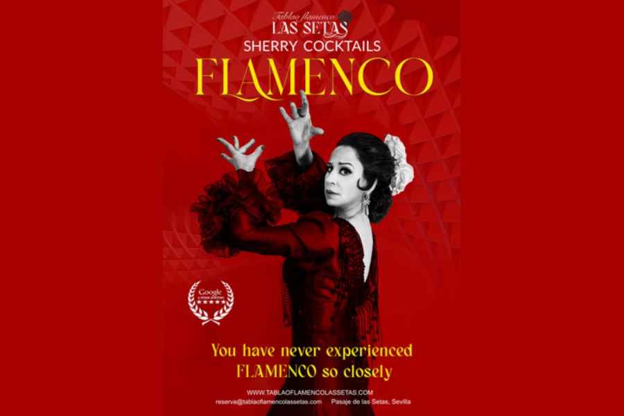 Sevilla: Flamenco Show Ticket im Tablao Flamenco Las Setas