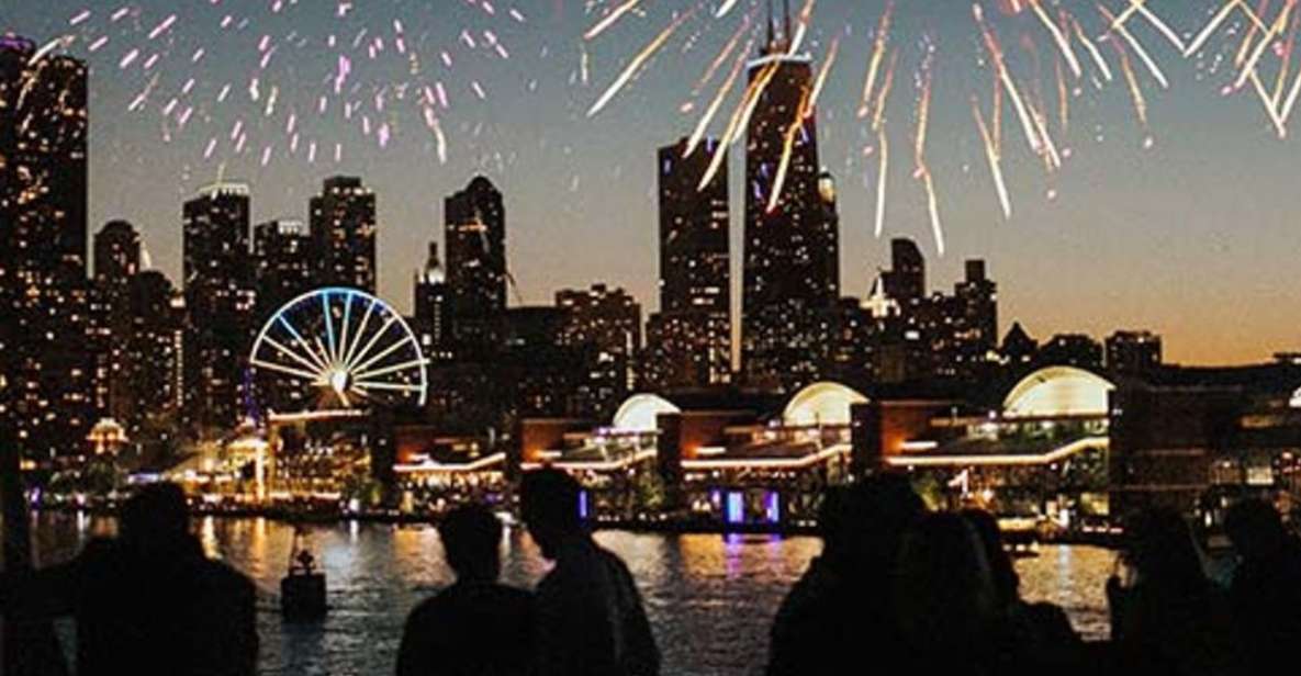 chicago fireworks premier dinner cruise on lake michigan