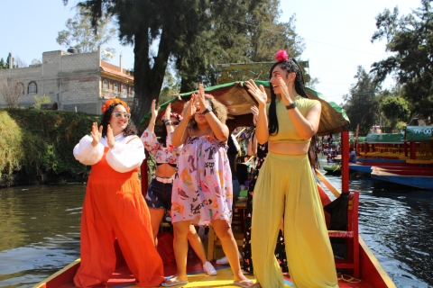 Xochimilco et fête mexicaineXochimilco & Fête mexicaine