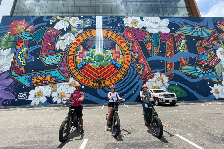 Dallas vom Fahrradsattel aus: Eine GPS-geführte Wandmalerei-Radtour