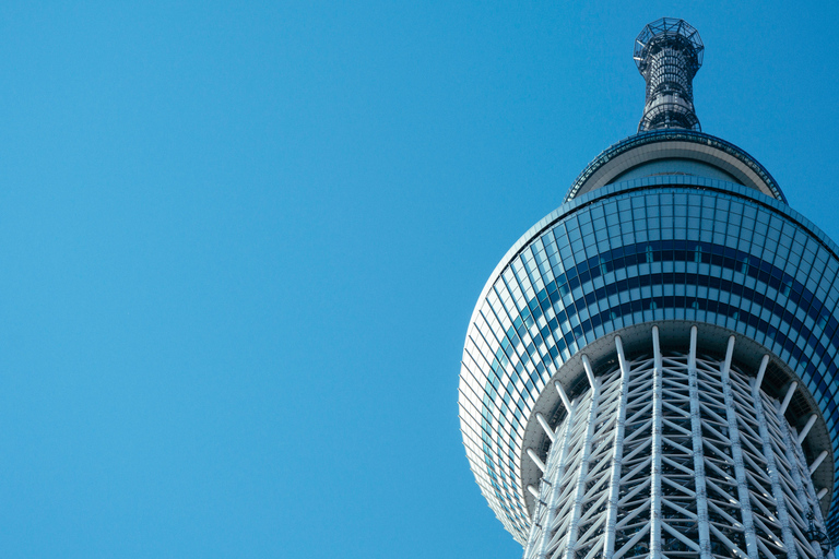 Tokyo Skytree: Admission Ticket and Private Pick-up Transfer Tembo Deck (350m) & Galleria (450m) with Private Pick-up