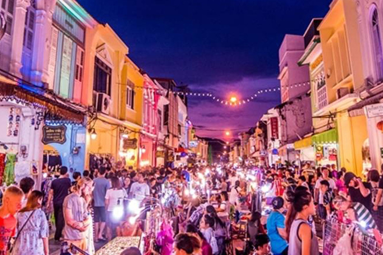 Marché nocturne de Phuket - Visite entièrement personnaliséeMarché de nuit de Phuket