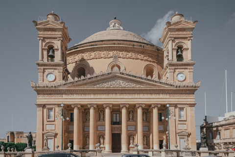 Malta: Grotta Azzurra, Dingli, Rabat, Mdina, Ta Qali e MostaMalta: tour tradizionale - durata 4 ore