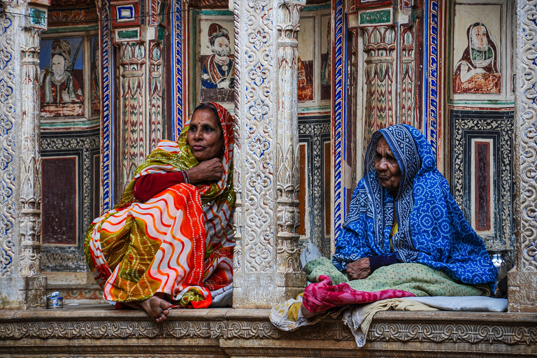 Drop to Bikaner City med besök i Mandawa Town från Jaipur