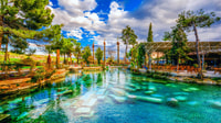 From city of Side, Pamukkale & Hierapolis Day Trip w/Meals - Housity