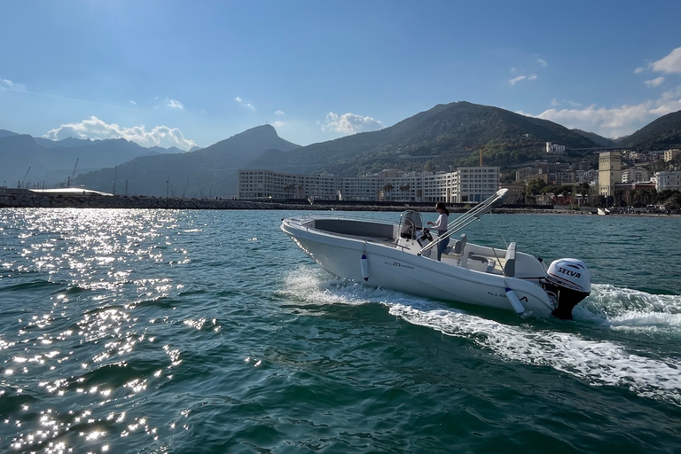 Amalfi coast tour with skipper from Salerno to Positano
