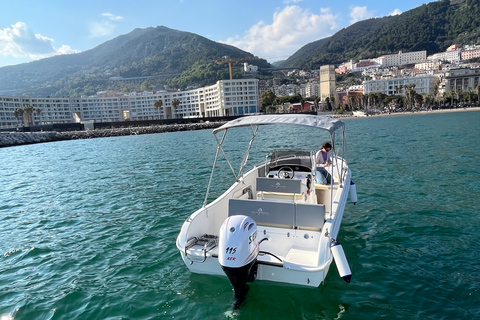 Amalfi coast tour with skipper from Salerno to Positano