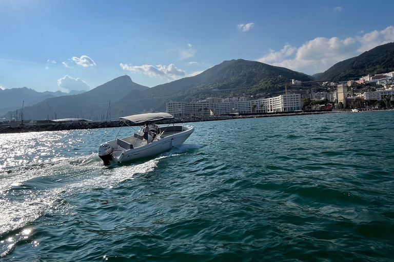 Amalfi coast tour with skipper from Salerno to Positano