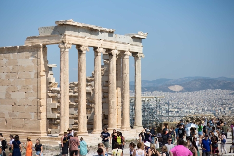 Visite guidée matinale de l'Acropole et du muséeVisite guidée à pied de l'Acropole et des musées - avec billets