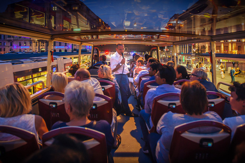 Berlin : Visite touristique du soir en bus avec commentaires en direct