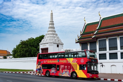 Bangkok: Hop-On-Hop-Off-Bustour mit Kommentaren an BordBangkok: 72-Stunden Hop-On Hop-Off Bus Tour