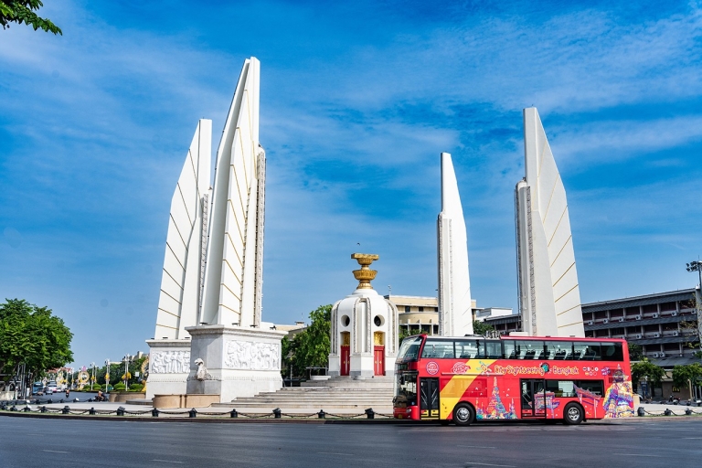 Bangkok: hop-on, hop-off-bustour met commentaar aan boordBangkok: hop on, hop off-bustour van 24 uur