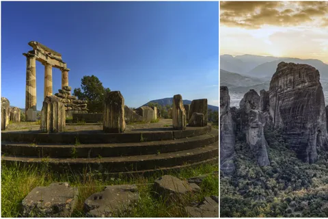 2 days Spanish guided tour in Delphi and Meteora