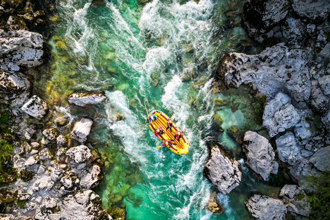 Rafting-Abenteuer auf dem Fluss Soča