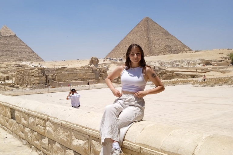 Kair: Prywatna wycieczka jednodniowa Odwiedź piramidy, Sakkara i Dahshur
