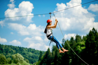 Zip Lining in Baku