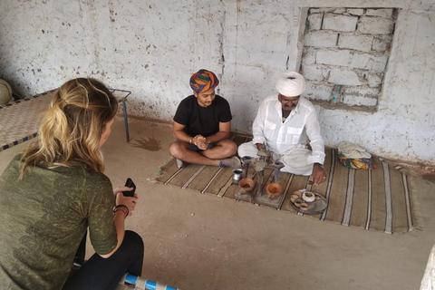 Safari por el pueblo Bishnoi de Rajastán con comida auténtica