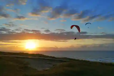 Бильбао: Vuelo en Parapente en la costa de Sopelana y Getxo