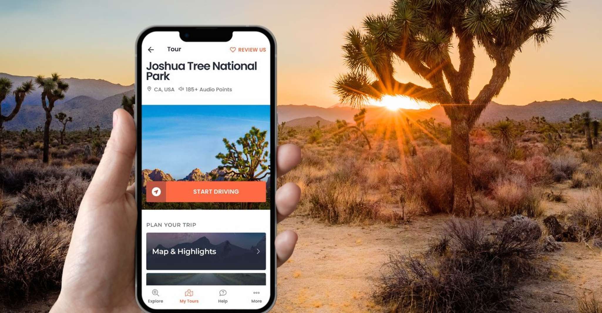 Joshua Tree, Self-Guided Audio Driving Tour - Housity