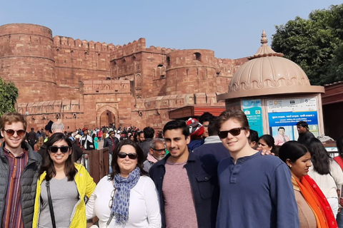 Desde Jaipur - Sáltate la cola: Excursión al Taj Mahal y AgraRecorrido sólo con coche