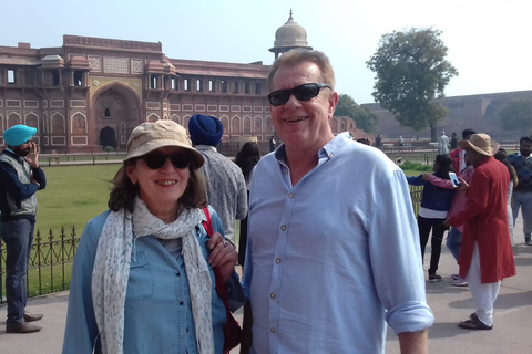 Vanuit Jaipur - Skip the line: Taj Mahal & Agra TourRondleiding alleen met gids