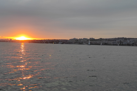 Lisboa: Crucero en barco por la ciudad de día/atardecer/noche con champán