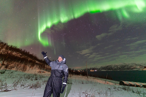 Tromsø: Tour dell&#039;aurora boreale con foto e tute calde